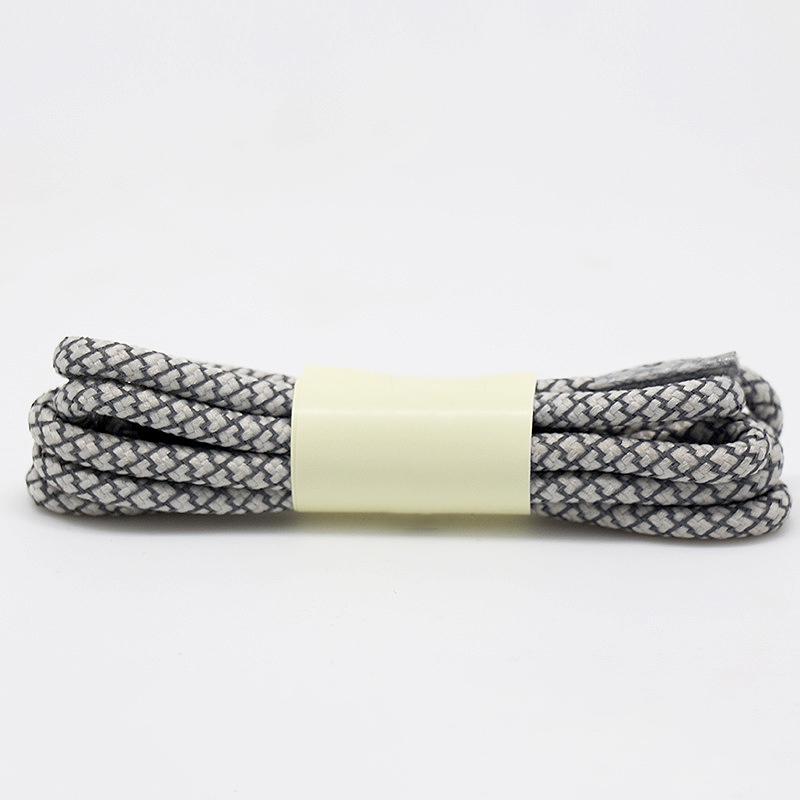 Шнурки Шнурки Светоотражающие Круглые Плетение Шнур Кроссовки Струны Спортивные Плоские Туфли Веревка Поставка Обуви