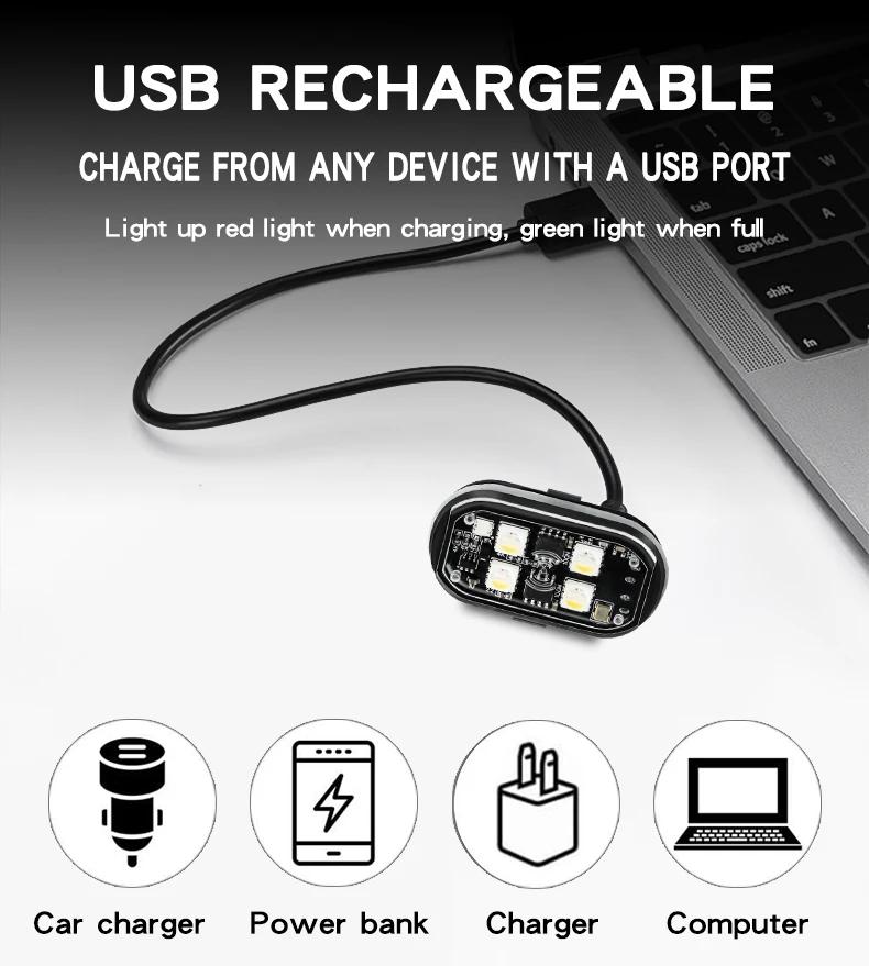 Беспроводные светодиодные стробоскопы с пультом дистанционного управления 8 цветов Водонепроницаемый противоударный сигнальный огонь для мотоцикла автомобиля самолета велосипеда