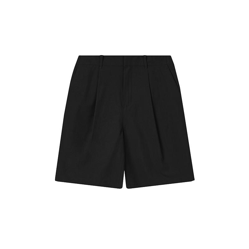 Fila Серия Milano Модные Простые Классические Универсальные Удобные Свободные Вязаные Повседневные Шорты Мужские шорты Черный F11M625811FBK