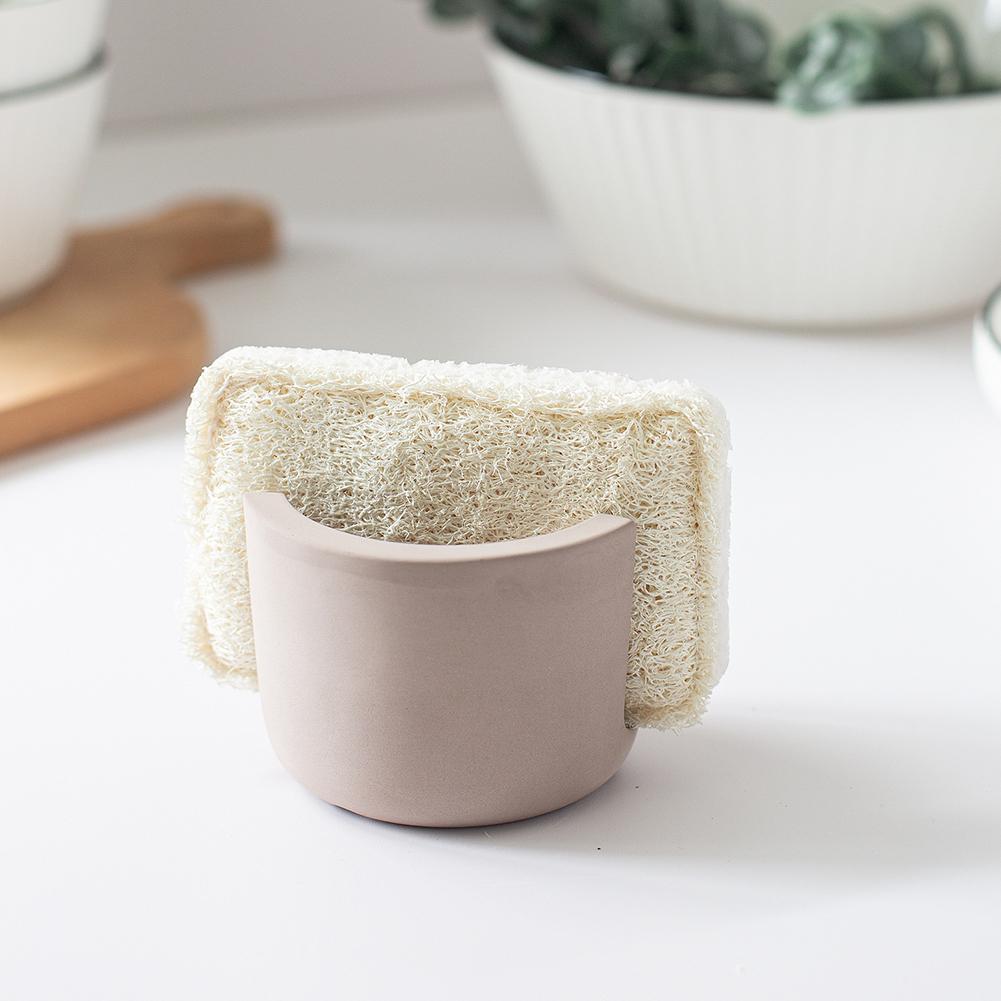 Diatomite Sponge Holder Kitchen Sink Quick Dry Sponge Holder Kitchen Dish Sponge