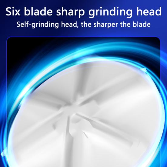 Мужская электробритва с цифровым дисплеем Type-C, перезаряжаемая мини-роторная бритва для путешествий, портативный беспроводной инструмент для удаления волос, триммер для бороды