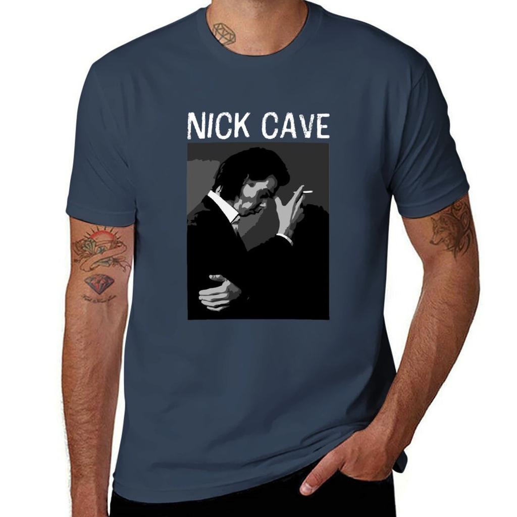 Tribute To Nick Cave T-Shirt Graphic T Shirts for Man T Shirts for Man Slim Fit T Shirts for Man Graphic Funny T-Shirt
