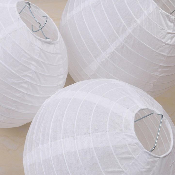 Бумажные фонарики в японском стиле для самостоятельной сборки, 6 штук