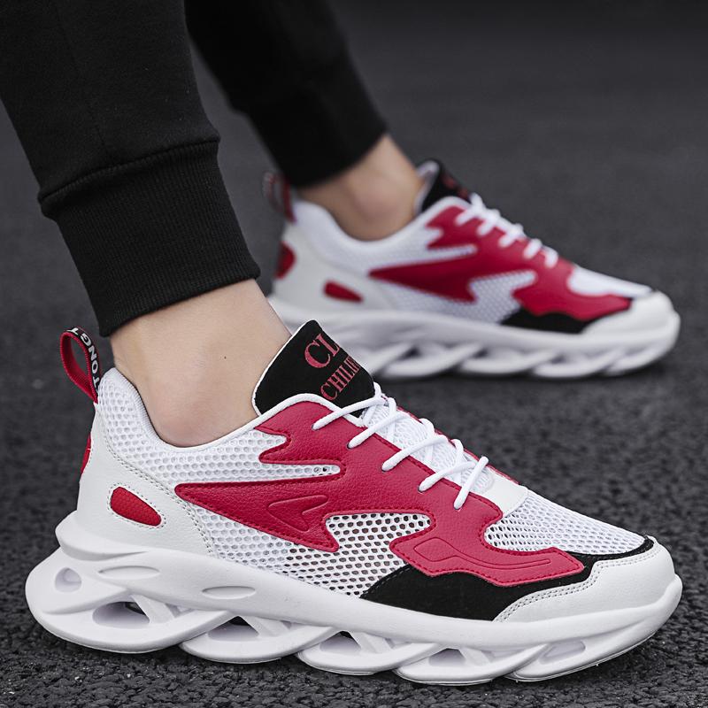 Женская спортивная обувь Легкие повседневные кроссовки для бега Амортизирующая нескользящая летняя мужская обувь Новая трендовая универсальная обувь для пар