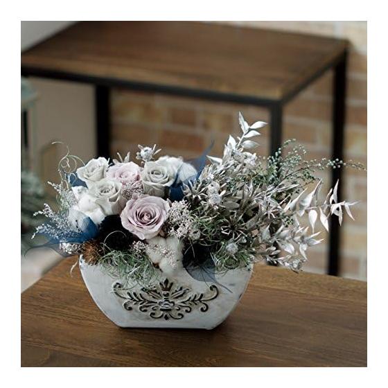 Daichi Farm Preserved Flower Blue Ice Wash White Approx. L35.0~50.0cm 100g DO001260-012