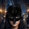 Bird Mouth Half Face Mask Gothic Style Masquerade Mask Makeup Accessory Crow Mask  Carnival Event