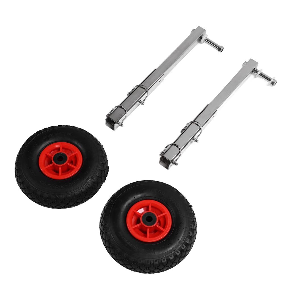 2 шт. Колесо для спуска лодки на воду из нержавеющей стали, колесо для спуска лодки на транце с быстросъемными штифтами