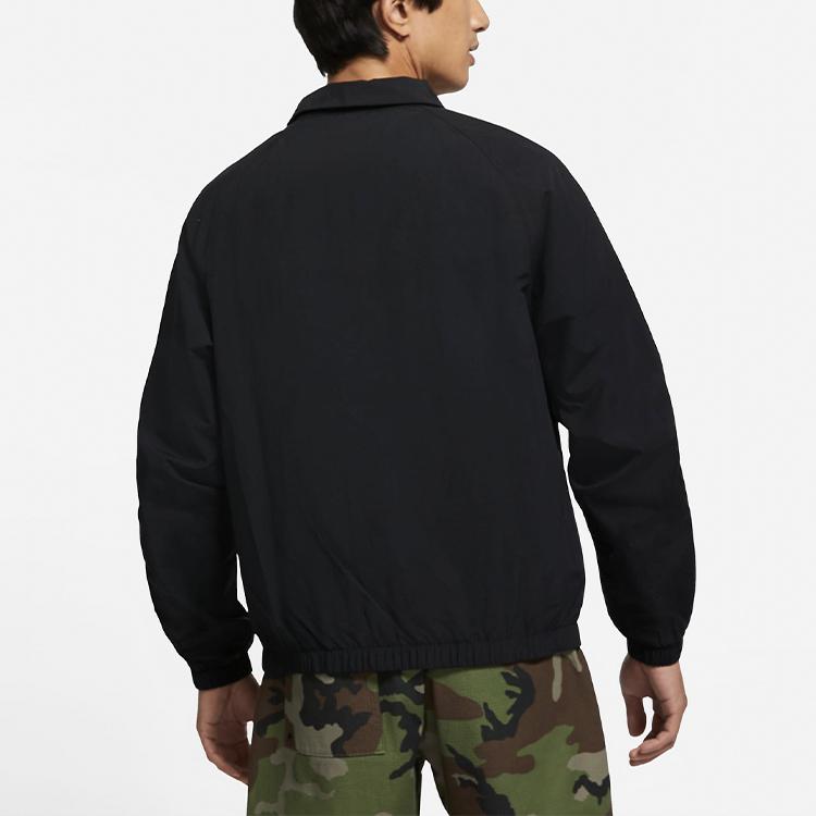 Nike Куртки Мужские Черный Лацкан Умеренный Другое CV4306-010