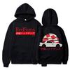 Initial D Drift Akagi RedSuns Hoodie Japanese Anime AE86 Unisex Women Fashion Hoodies Streetwear JDM Automobile Culture Sweatshirts