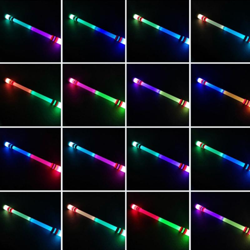 Новый! Светодиодная светящаяся вращающаяся ручка, профессиональная игровая вращающаяся ручка с защитой от падения, шариковая ручка без стержней