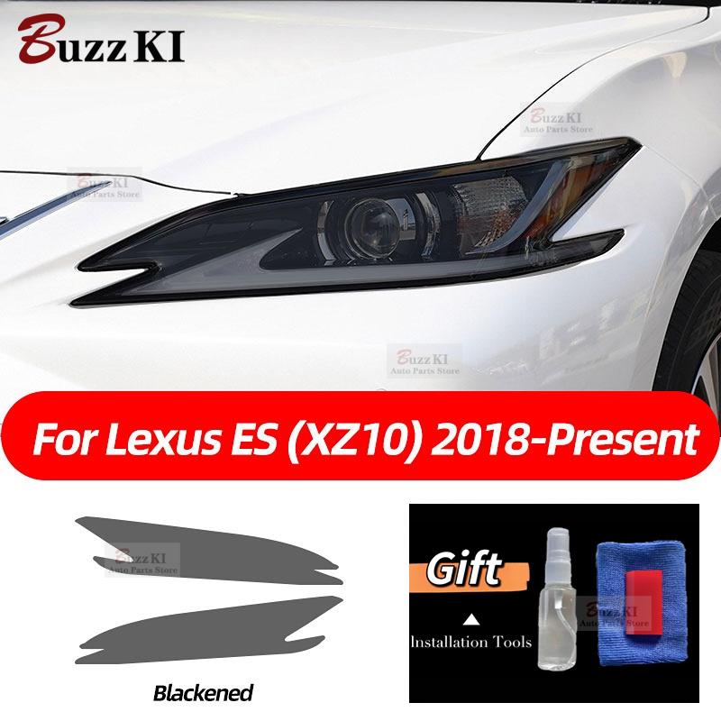 Для Lexus ES 300h NX CT GS IS LC LS RX LX570 RC UX GX F Sport Дымчато-черная ТПУ наклейка Защитная пленка для фар автомобиля