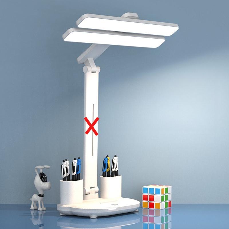 Перезаряжаемые светодиодные настольные лампы с часами и вентилятором, дисплей, лампы для чтения, прикроватные, декор для гостиной, сенсорное освещение, лампы для рабочего стола