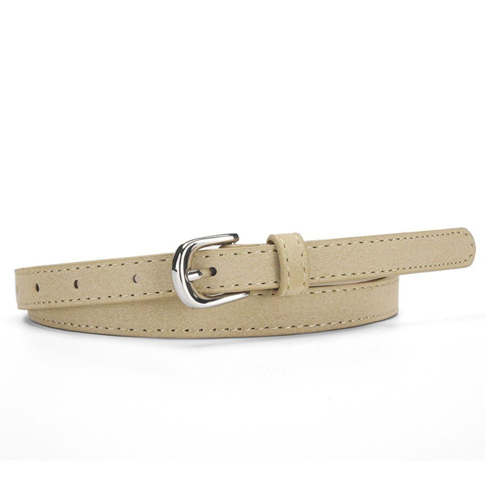 Luxury Design Business Waist Belt Casual Waistband Trendy Suede Leather Belt For Women