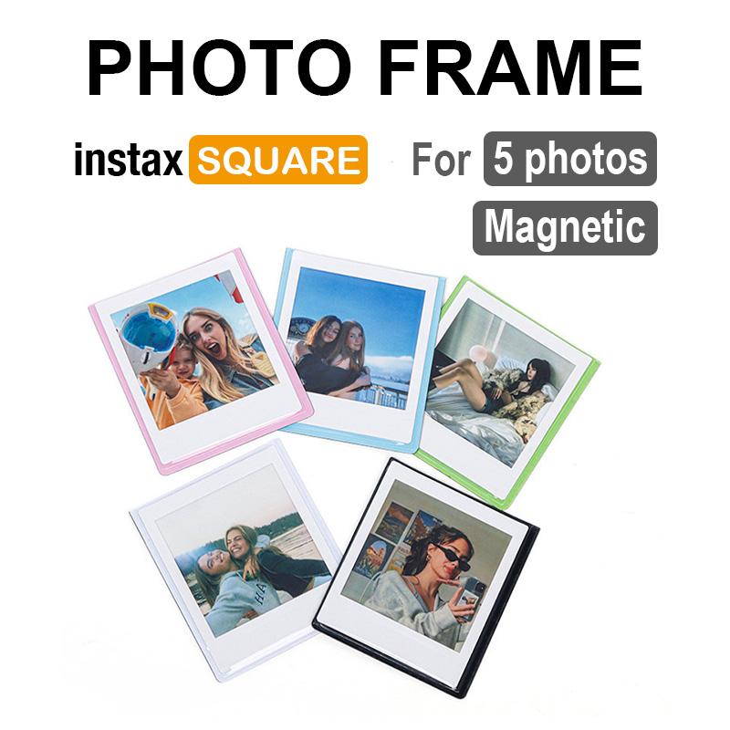 [Film Lab] [Set of 5pcs] Magnetic Photo Case Fridge Magnet for Instax Square SQ Photo CAC46