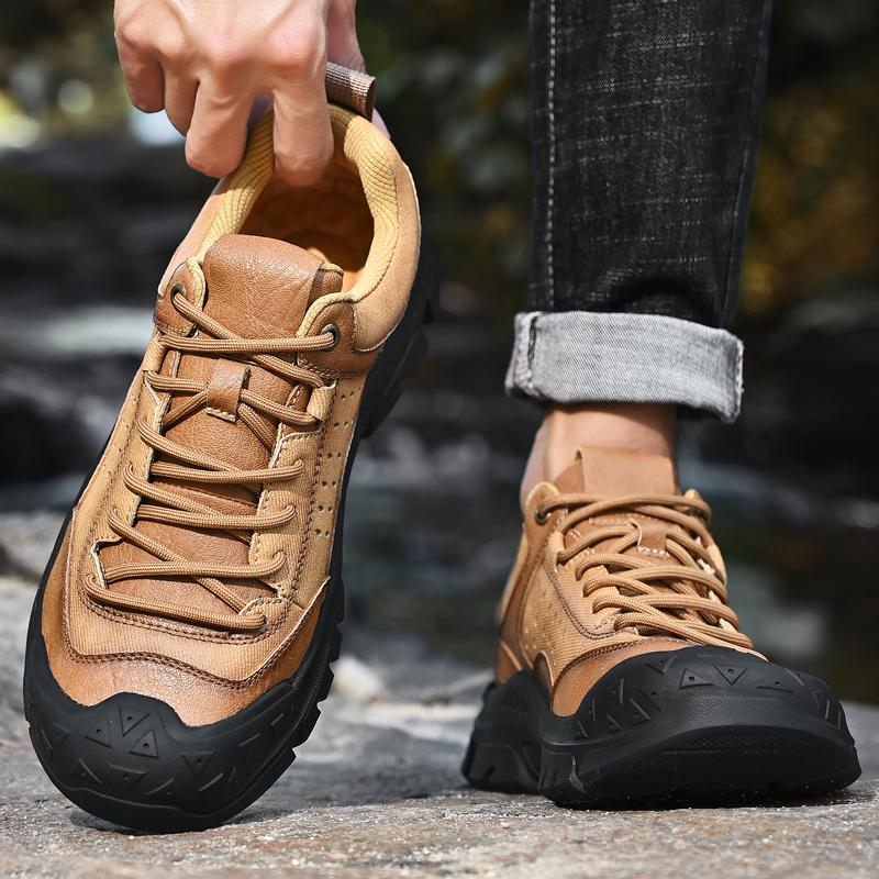 High Quality Men's Seasonal New Fashionable Outdoor Comfortable Casual Shoe Brand Men Autumn Anti Slip Climbing and Wading Shoes