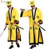 Halloween Tricky Horror Costume Daoist Downhill Clothing Tianshi Daoist Robe Tai Chi Gossip Clothing Mage Ghost Catcher Clothing Stiff