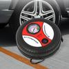 Portable Air Pump For Car Tires Car Tire Pump Multifunctional 12V Electric Tire Pump With Pointer Pressure Gauge Portable For