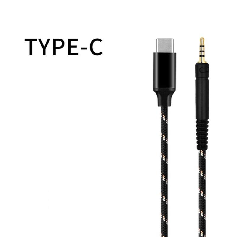 Прочный кабель, совместимый для наушников HD518 HD558 HD569 HD579 HD598, шнур из нейлона/TPE, улучшающий ваши впечатления от прослушивания