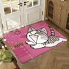 Chi's Sweet Home Floor Mat Soft Thickened Absorbent Non-Slip Bedroom Living Room Door Mat Home Decor Flannel Rugs