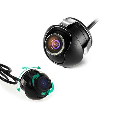 Автомобильная камера заднего вида на 360 градусов, резервная камера переднего бокового вида с многофункциональным кабелем переключателя