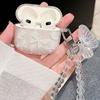 Glitter butterfly printing for AirPods pro1 apple 1 generation bluetooth headset cover AirPods 1 protective case