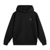 Li Ning Sports Fashion Series Antistatic Antibacterial Warm Fleece Logo Hoodie Unisex Hoodies Black AWDUE95-2