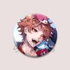 Anime Game Twisted Wonderland Soft Button Pins Tinplate Round Brooch Cartoon Badge Backpack Jacket Accessories Gifts for Friends