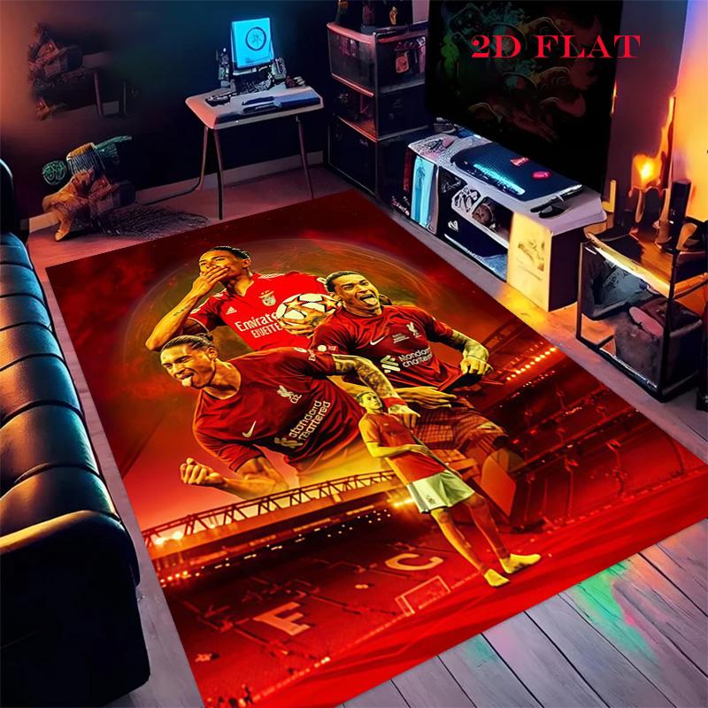 Arsenal F Carpet Rug for Living Room Bedroom Home Sofa Decoration,Kids play Nonslip Floor Mat