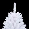 Foldable Artificial Christmas Tree with Stand White 120 cm