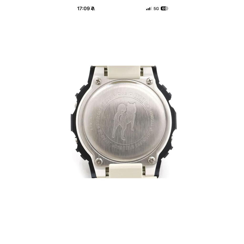 Б/У Новые CASIO G-SHOCK DW-5600SHB-1JR Модель Сиба-ину