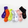 7 Pairs Men's Socks Cotton Ankle Sport Socks Woman Mesh Breathable Bike Running Outdoor Cycling Travel No Show Socks