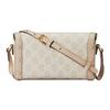 Gucci Horsebit 1955 Monogram Canvas And Leather Mini Shoulder Bag Women Shoulder Bag Beige White 699296-UULBG-9683
