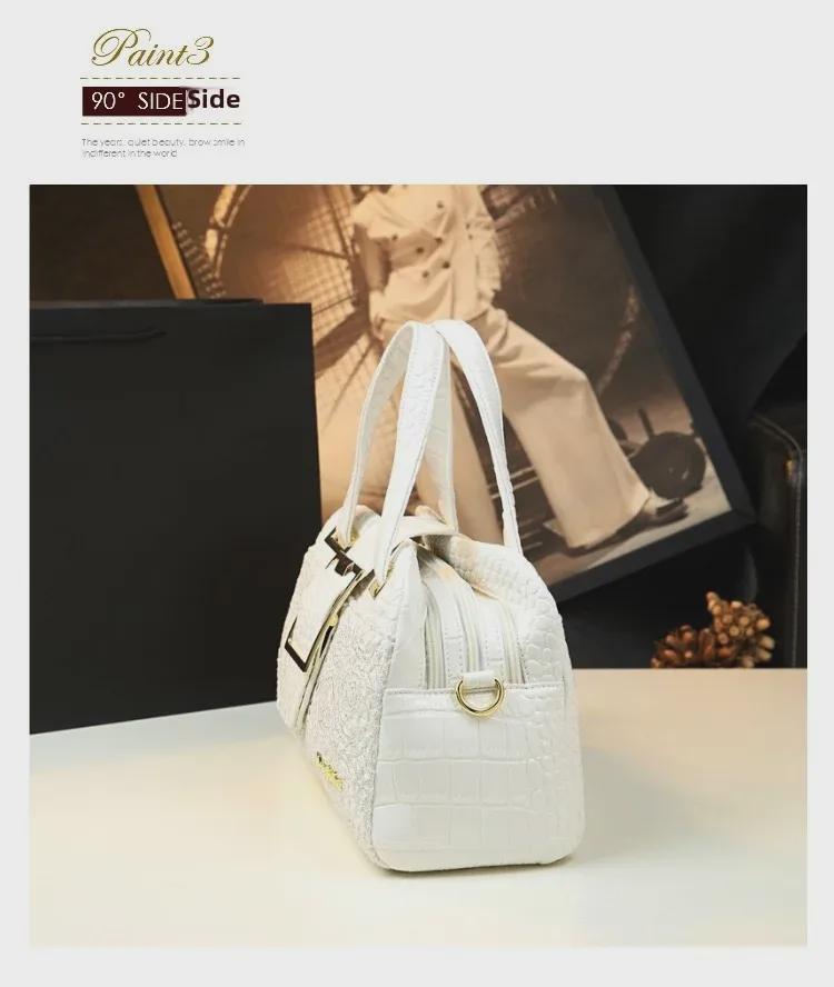 Элегантная женская сумка из натуральной кожи 2025 года: Многослойная, вместительная сумка через плечо и через плечо для людей среднего возраста