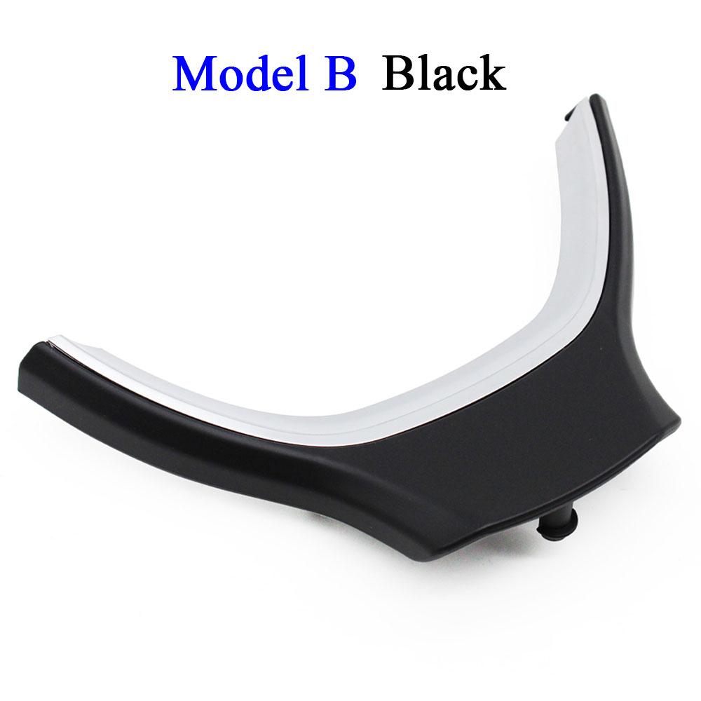 LHD RHD Car Black Carbon Steering Wheel Cover Trim Replacement For BMW 5 5GT 6 7 Series F10 F11 F07 F06 F12 F01 F02