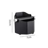 Coffee Knock Box Stainless Steel Espresso Non Slip Ground with Rubber Ring Beveled Bin