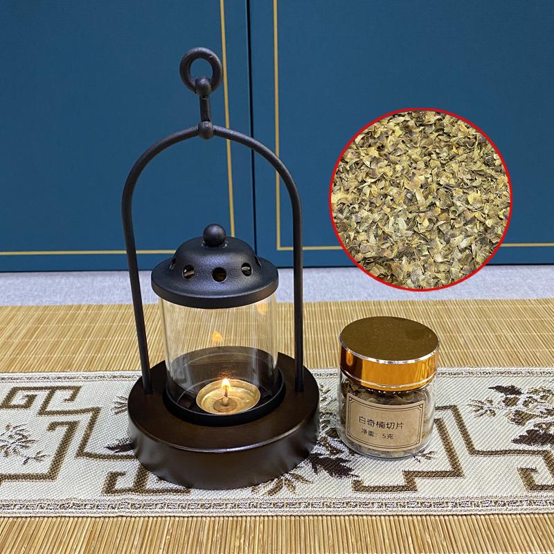 Retro Agarwood Incense Burner & Essential Oil Candle Lamp - Windproof Home Decor
