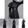 Stunning Plague Doctor Costume For Halloween And Cosplay A Medieval Hooded Robe Mask And Hat For Monk Cosplay