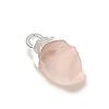 Natural Rose Quartz Rough 925 Sterling Silver Jewelry Pendant 0.59" N3s63