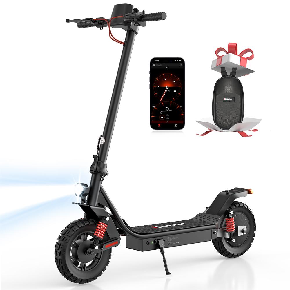 iScooter I10Pro All-Terrain Electric Scooter Adult 800W Motor Men's E-Folding Scooter 48V15AH Battery 10 Inch Off-Road Tyre Women's EScooter