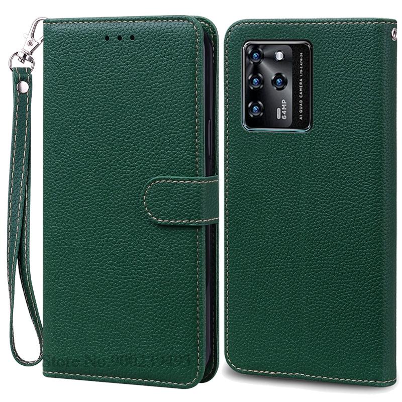 Для ZTE Blade V30 Чехол кожаный флип-кошелек Чехол для ZTE Blade V30 Чехол-книжка Чехол для ZTE Blade V30 Чехол для телефона Fundas