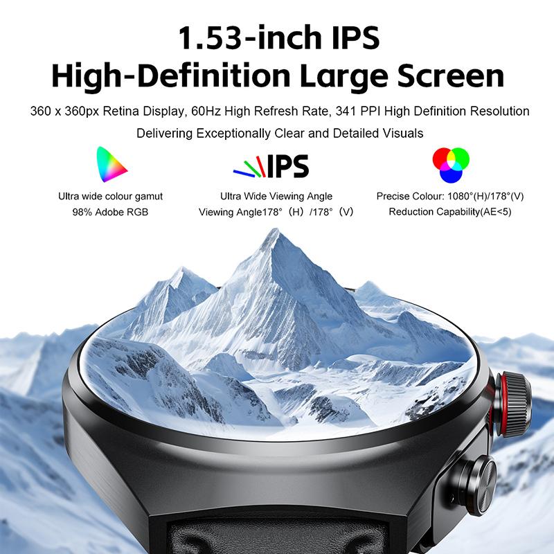 Два в одном умные часы Bluetooth Dual Call Music Health Sports Headset Watch