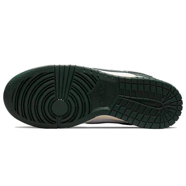 Nike Dunk Low Женские Белые Pro Green Кокосовое Молоко DQ8580-100