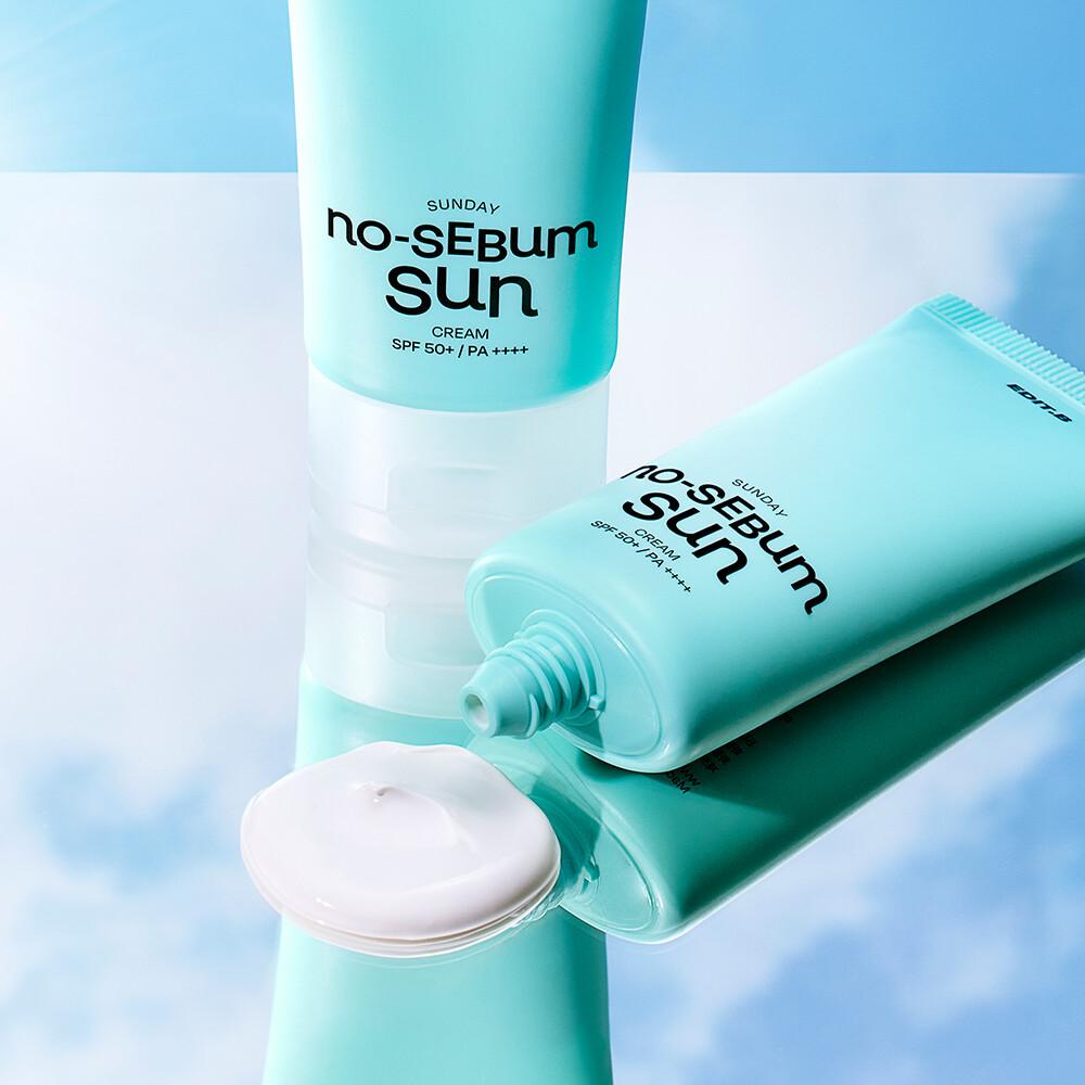 EDIT.B Солнцезащитный крем Sunday No Sebum 50 мл SPF50+ PA++++