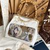 JIAERDI Lolita Transparent White Ita Bag Women Fairycore Aesthetic Handle Casual Purse Ladies Chinese Style Hand Bag Wallets