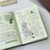 Клубнично-шоколадный розовый блокнот формата А6: Шикарный дневник в стиле Xiaohongshu