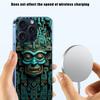 Ацтекский Майя Каменный Чехол Capa для iPhone 17 Air 16 Pro Max 15 12 Pro 14 Plus 17E 16E 11 13 Mini Чехлы Fundas Cell Прозрачный