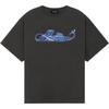 We11done Ss26 Fun Design Logo Casual Short Sleeve T-Shirt Unisex T-Shirt Charcoal-Gray WD-TT1-26-765-U-CH
