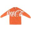 Kith Loose Fit Long Sleeve T-Shirt Unisex Tops Orange KH3541-113