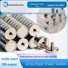 Магниты и магнитные крючки на акриловой доске - Набор из 4/6/12 штук, индивидуальная упаковка