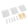 50 Sets Anchor Keychain Party Favor with Drawstring Gift Bags Thank You Tags for Nautical Theme Wedding Party